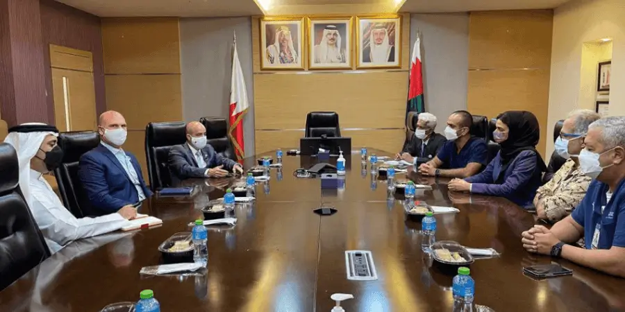 Meeting between the two Bahraini Hospitals Agreement with Sheba