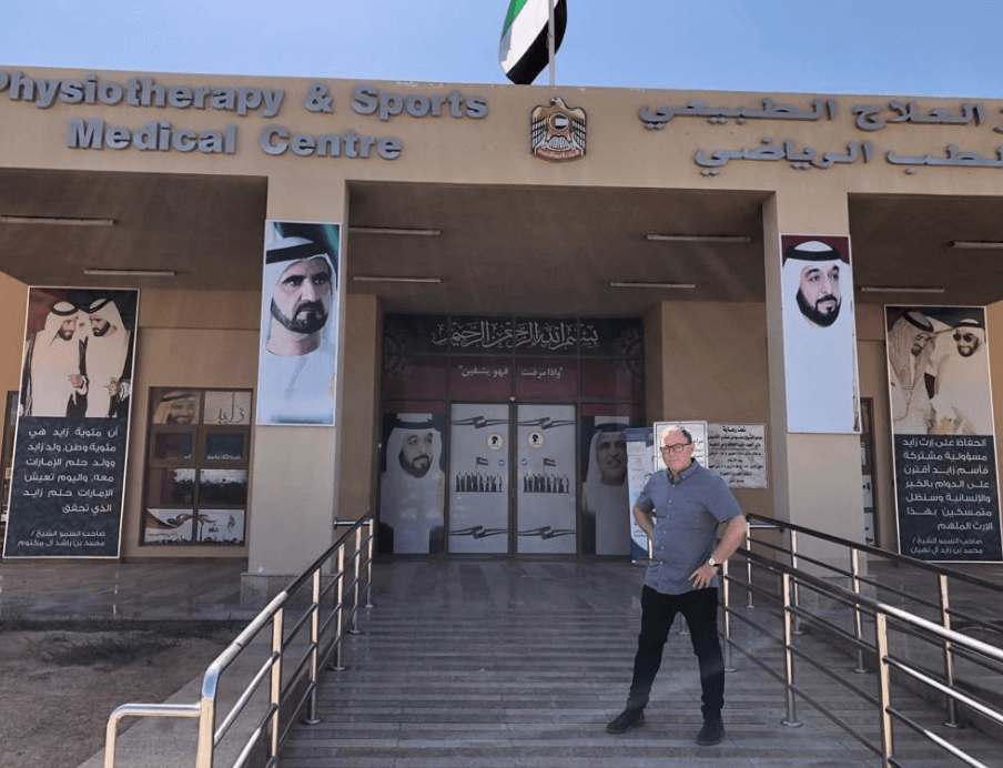 UAE Health - Prof. Dudkiewicz at Physiotherapy and Sports Centre