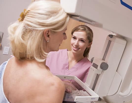 examination for metastatic breast cancer